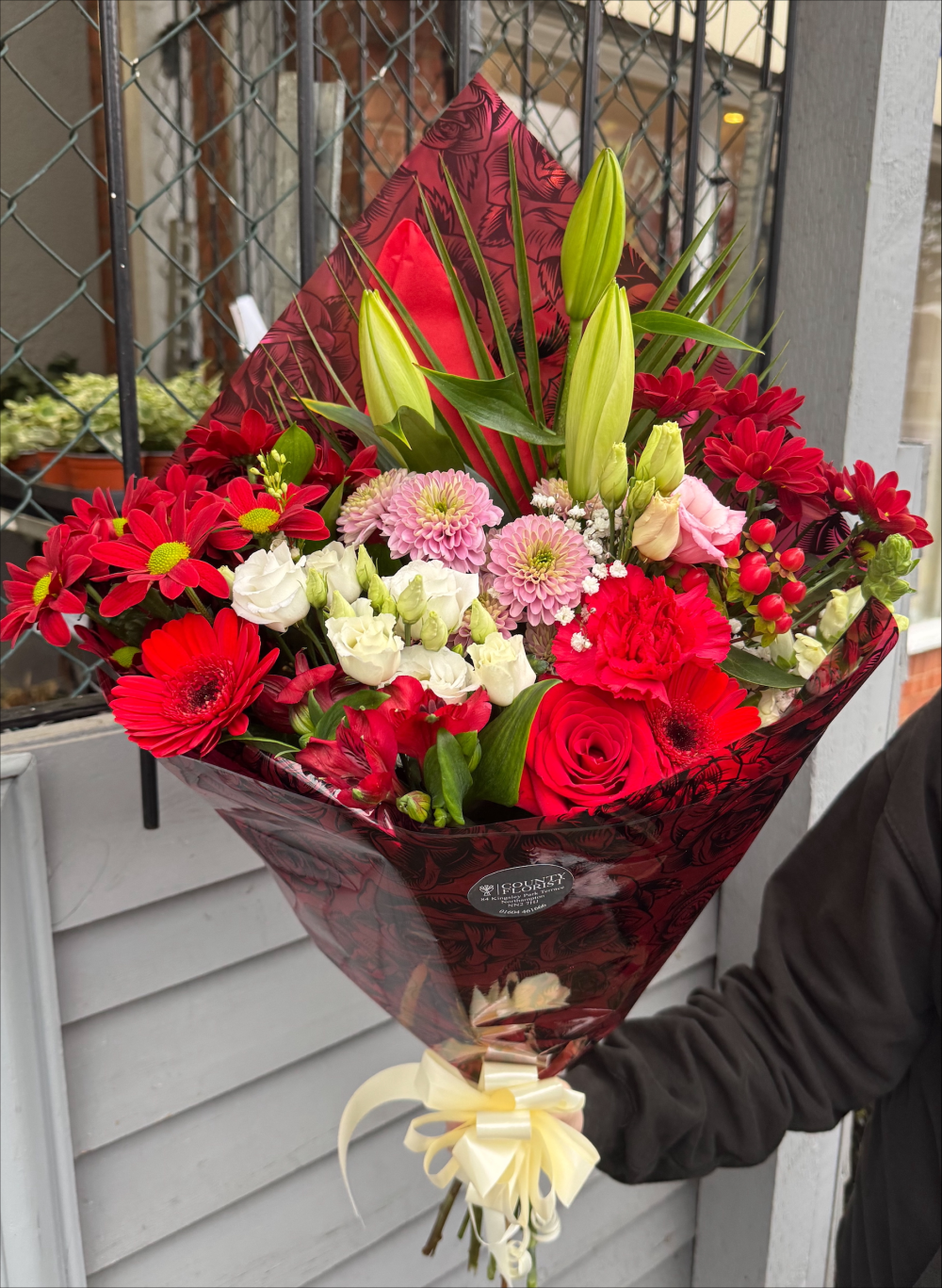 Valentines florist choice bouquet