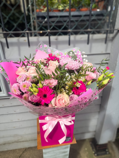 Cerise box arrangement Product Image